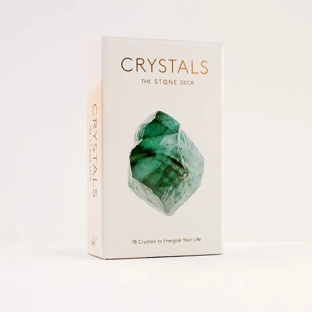 Crystals The Stone Deck 78 cards NEW flash cards beginners metaphysical